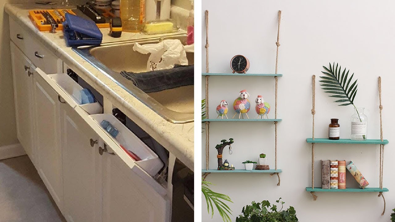 36 Simple Home Storage Organizing Ideas