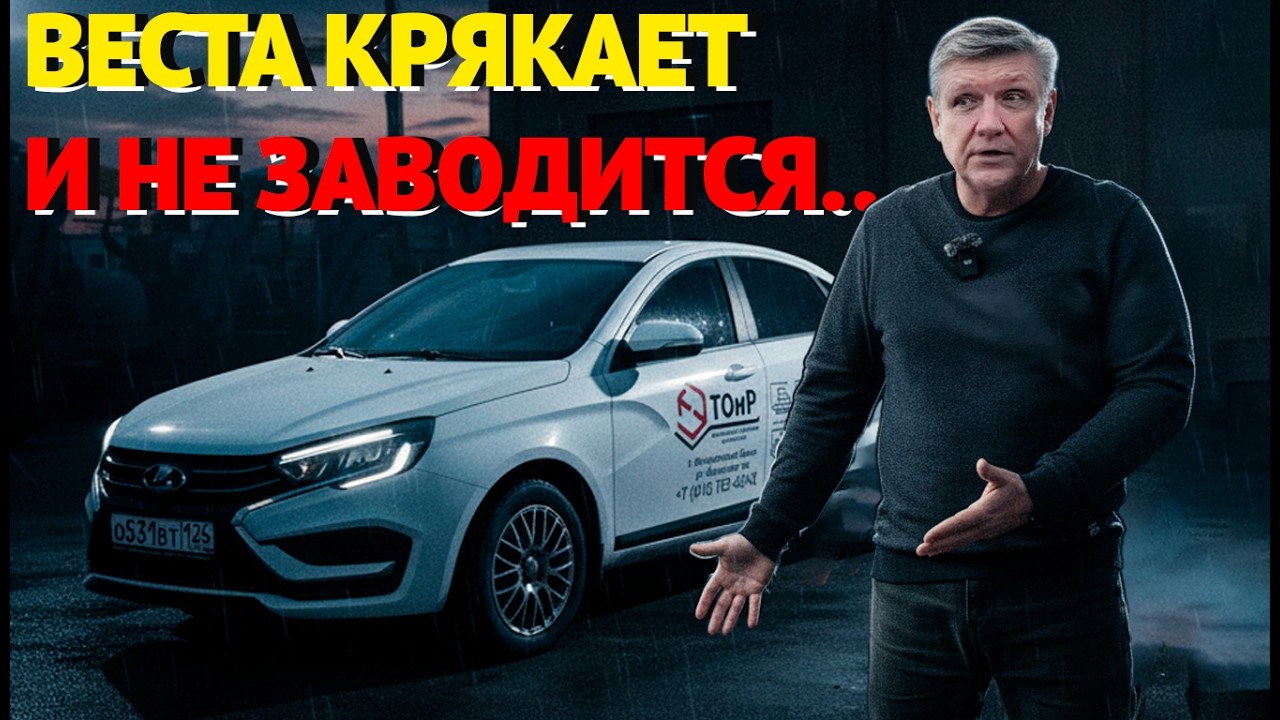 Лада Веста крякает и не заводится?! История, которую не придумаешь.