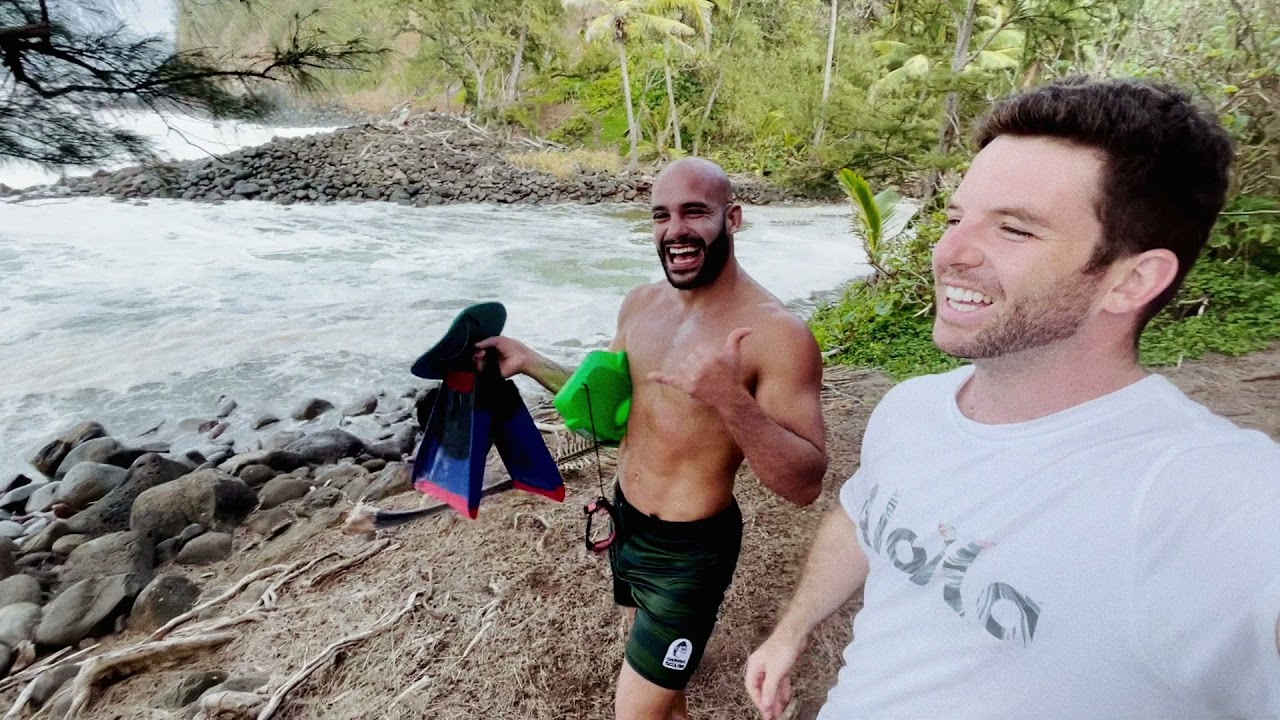 meeting KALANI, the man who BODYSURFED JAWS! // @kalanilattanzi  @Tuckerwooding @Surfline