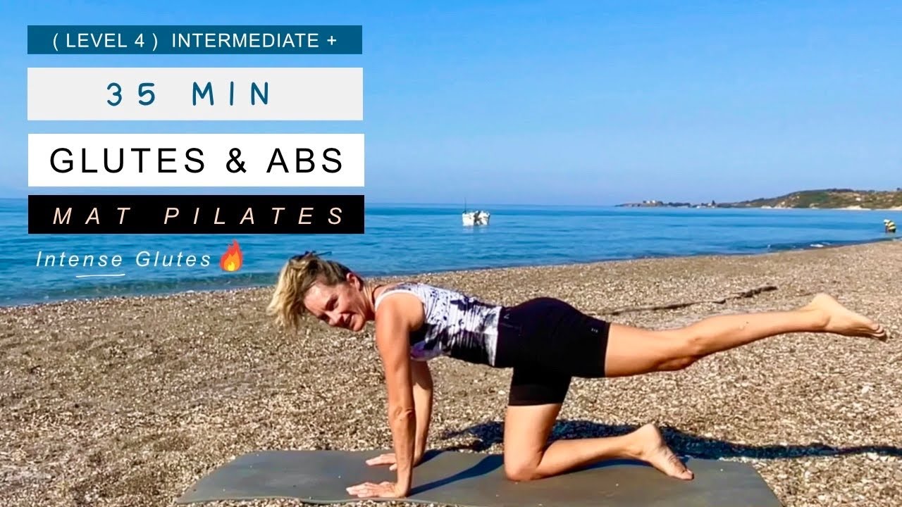 35 Min Ab & Glute Pilates Workout | Intermediate + (Level 4) 🍑 Intense Glutes! 🌶️🔥💪🏽