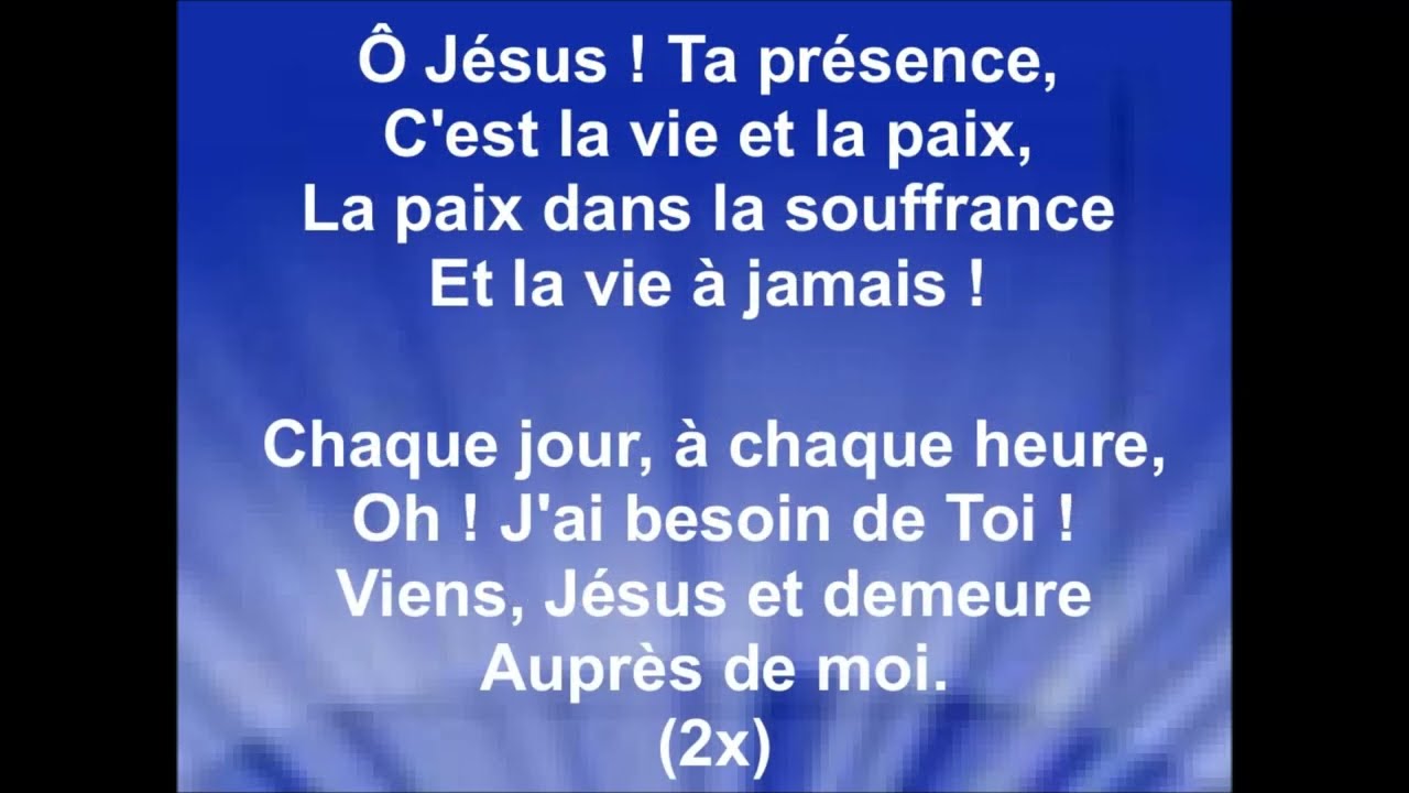J'AI SOIF DE TA PRÉSENCE - Céline Flota