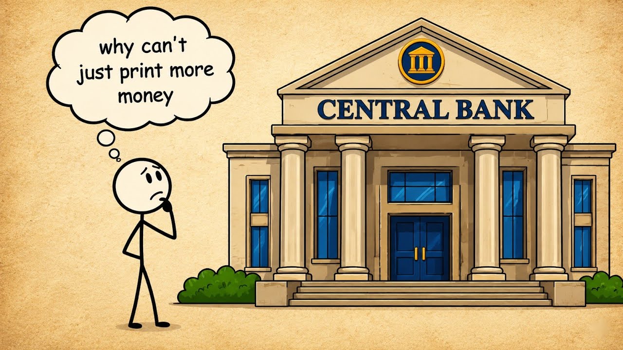 Why can't the Governments just print unlimited money? #economics #inflation #finance
