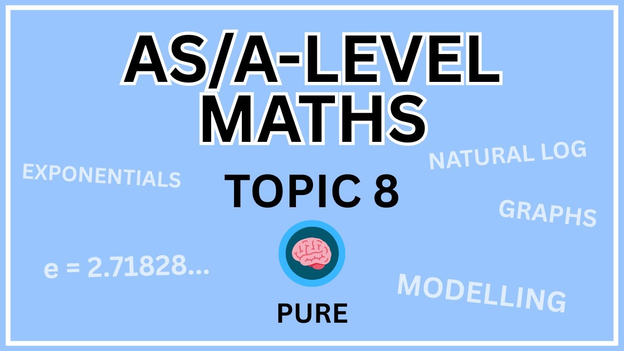 Тема 8 - Экспоненциальные модели | Математика уровня AS/A (AQA, Edexcel, OCR)