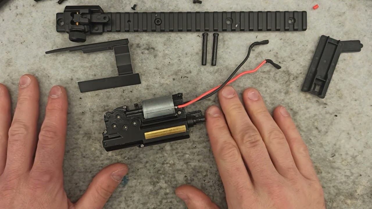 AIRSOFT Mp7  - billigste WELL R4 / Tuning & Mosfeteinbau, LAYLAX; TM MARUI; PARTS; 0,5 Joule AEP/AEG