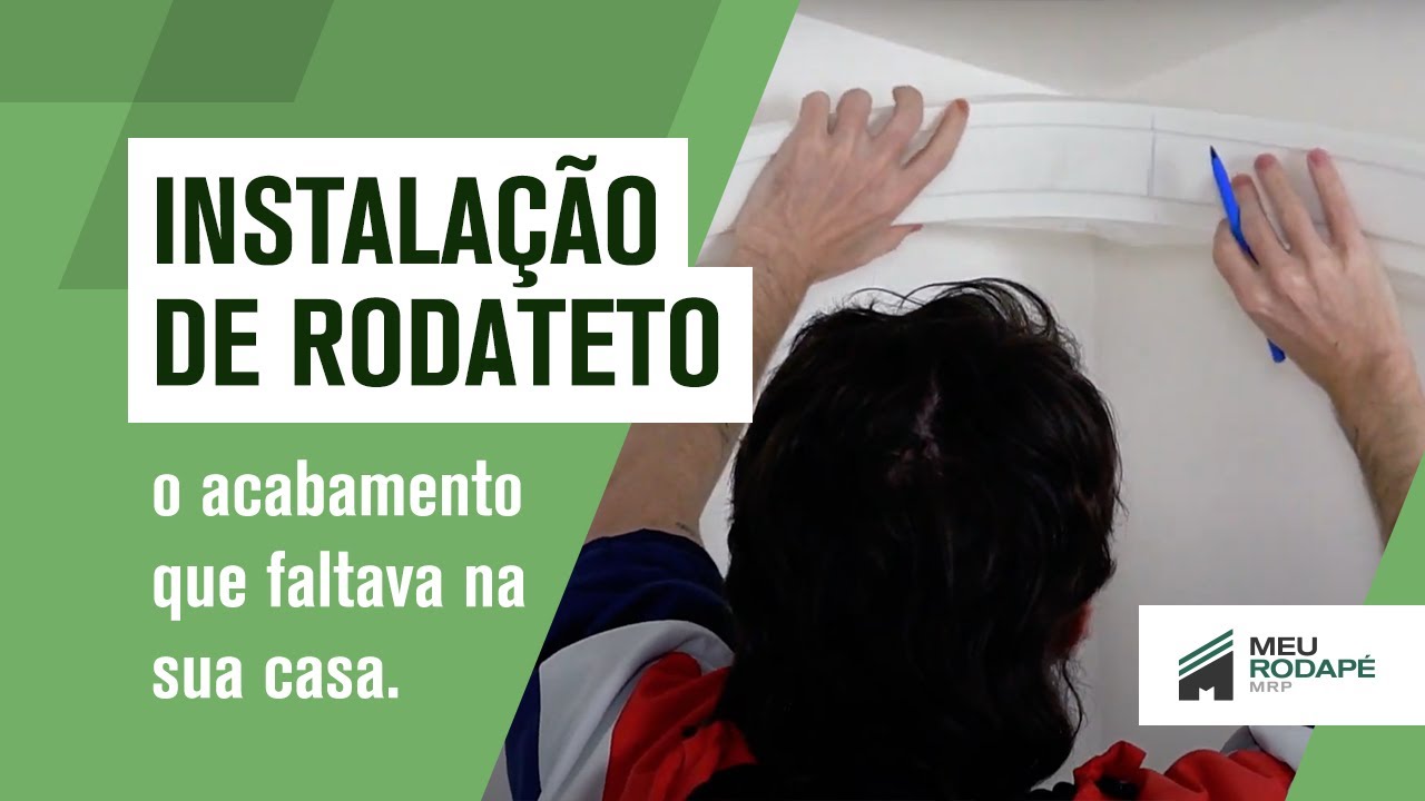Instala&ccedil;&atilde;o de Rodateto: o acabamento que faltava na sua casa