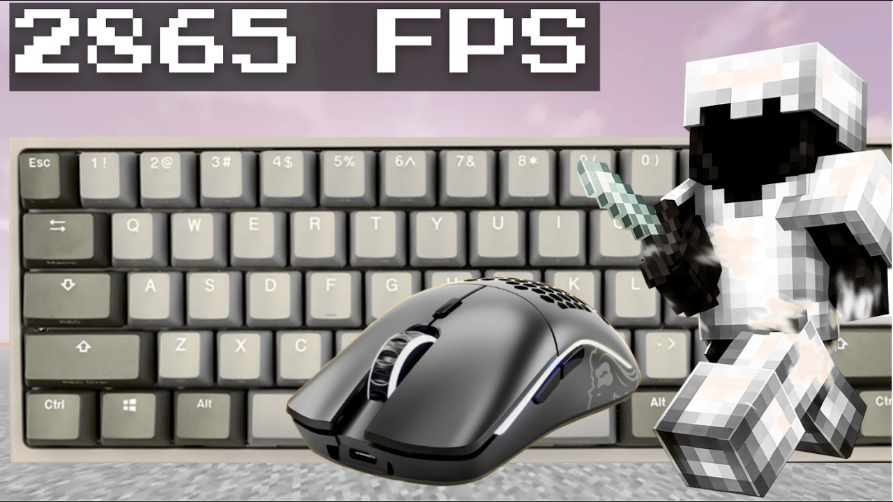 10 MINS | Keyboard & Mouse Sounds | Hypixel Bedwars