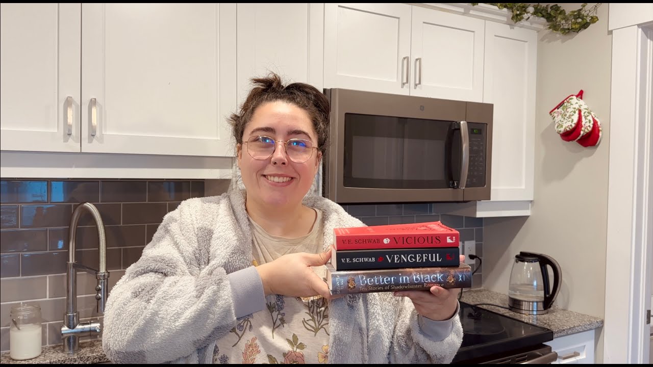 new years, my birthday & books