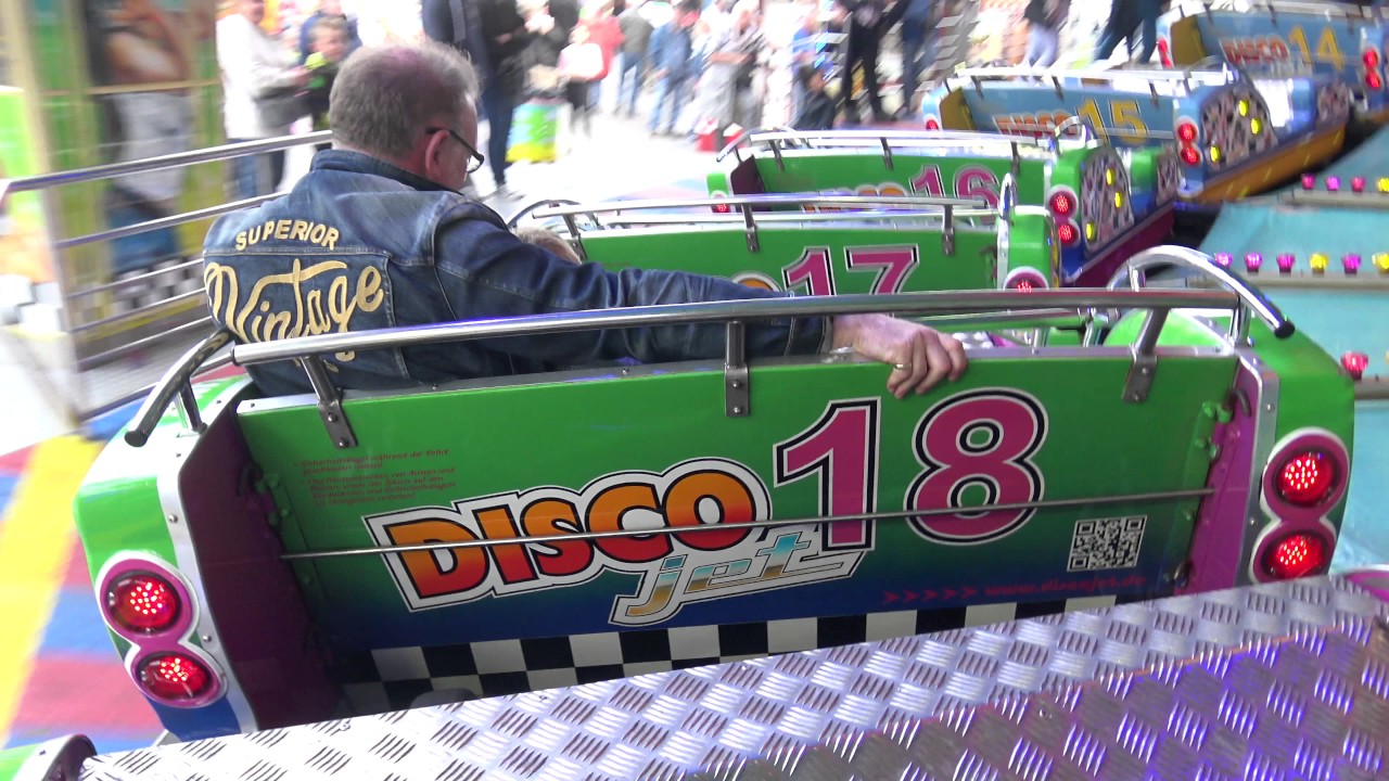 [Rückwärtsfahrt] - Disco Jet (Heitmann) - Innenfahrt/Onride [Recklinghausen - Palmkirmes 2017]