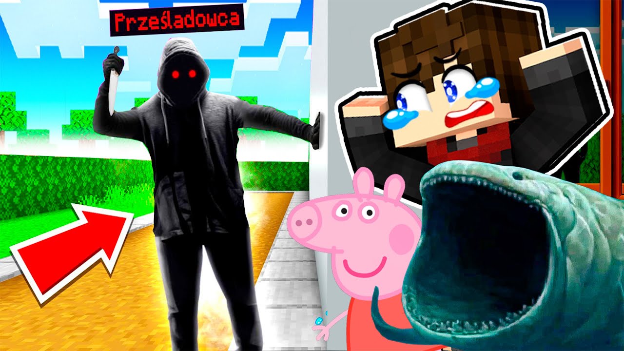 Un TUEUR MASQUÉ veut me ATTAQUER sur Minecraft !
