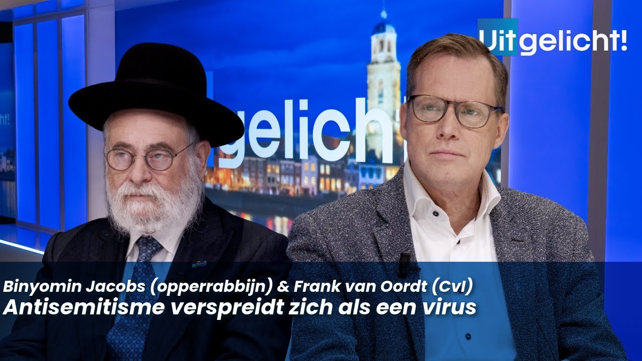 Uitgelicht! 30 december 2025 - Binyomin Jacobs & Frank van Oordt over stijgende jodenhaat in 2025
