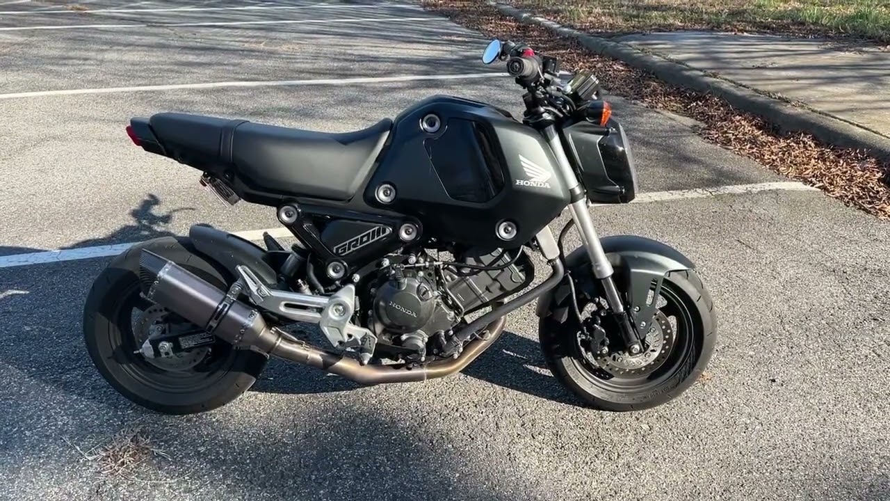 2022 Honda Grom with 300cc engine: Flybys