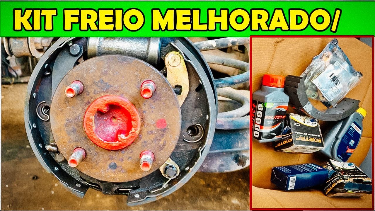 TROCA do FREIO do CHEVETTE COMPLETO - SISTEMA BENDIX |  Passo a Passo