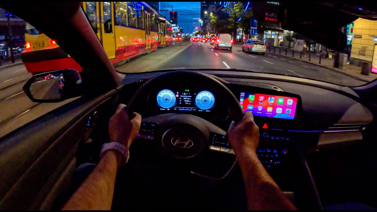 NEW Hyundai Elantra Night 2024 [1.6 MPI 123hp] | POV Test Drive #2143 Joe Black