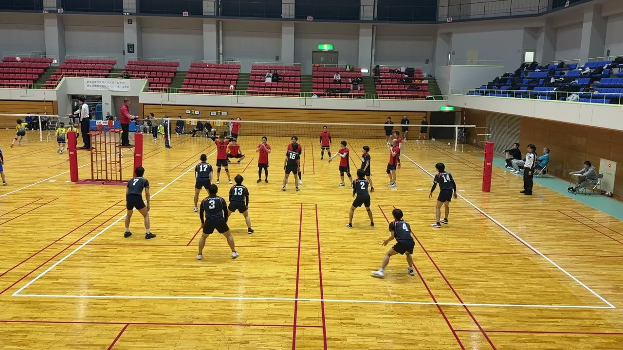 2026.1.17 電力交流バレーボール大会　J-POWER vs 四国電力　1セット目