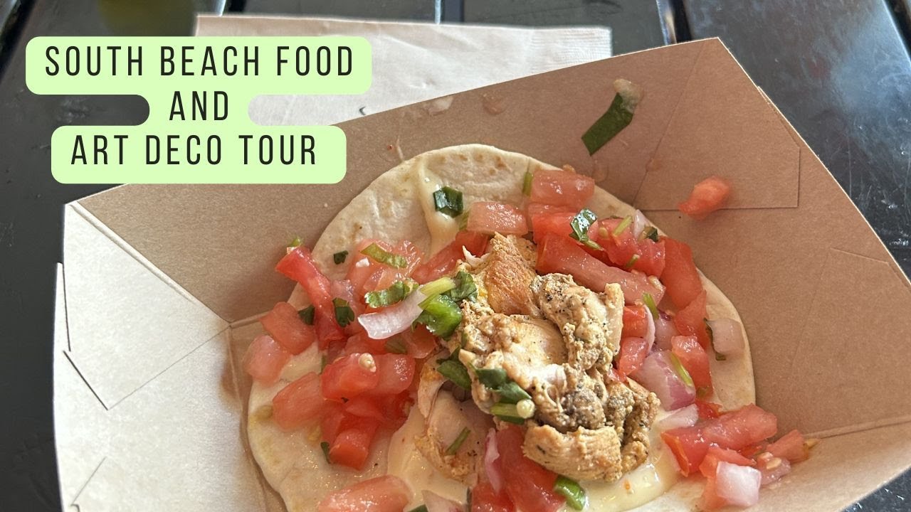 South Beach Food and Art Deco Tour with Miami Culinary Tours