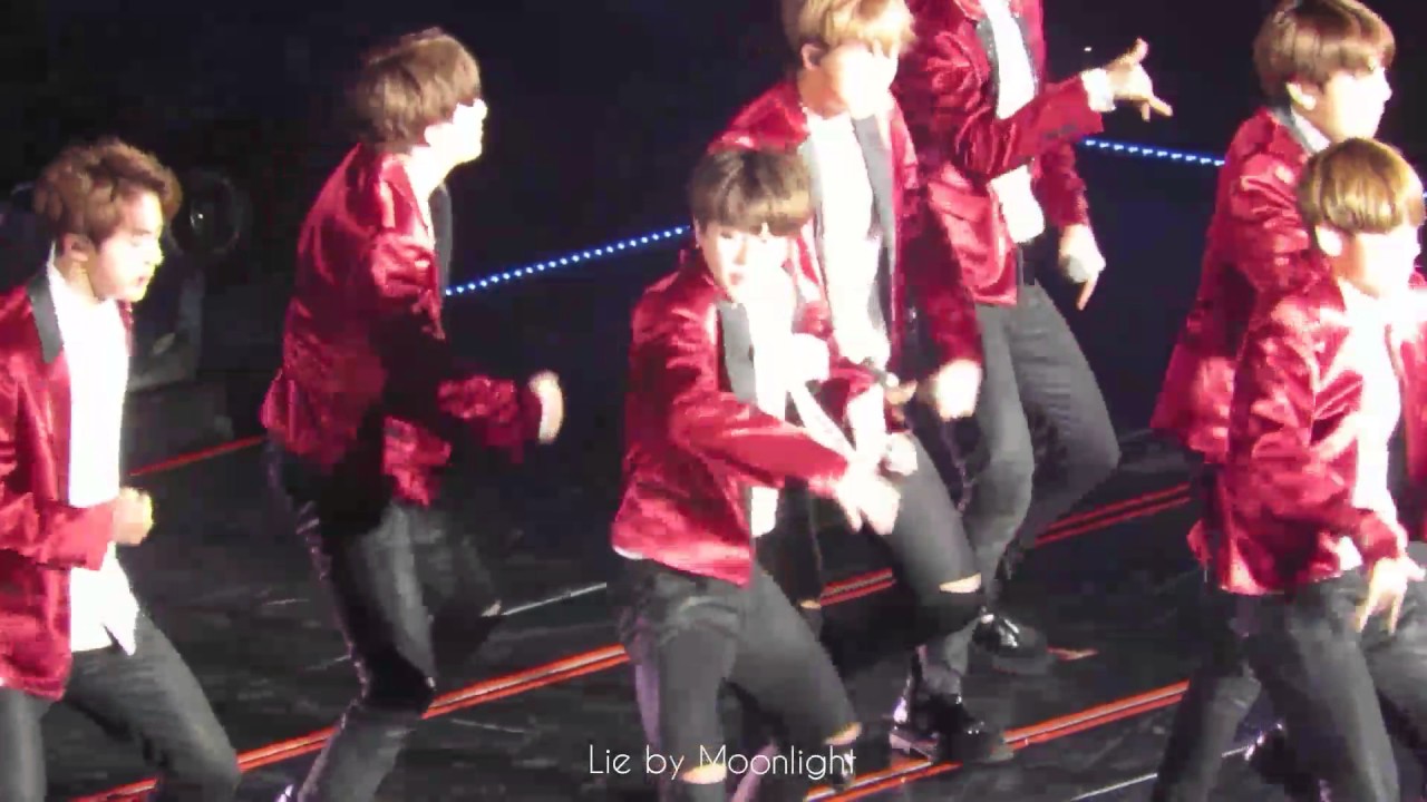 170530 THE WINGS TOUR in OSAKA Day1 - N.O ~ No More Dream ~ Boy In Luv (Japanese ver.) JIMIN Focus