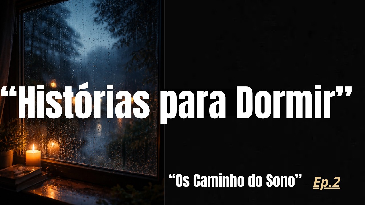 Histórias para Dormir Ao Som de Chuva | Calma, Relaxante, Acolhedora | Os Caminho do Sono Ep.2