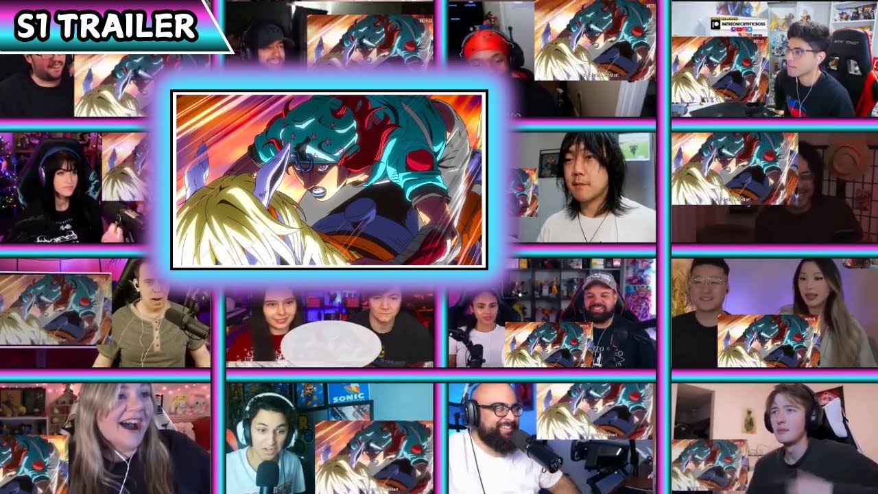 STEEL BALL RUN TRAILER || [ REACTION MASHUP ]