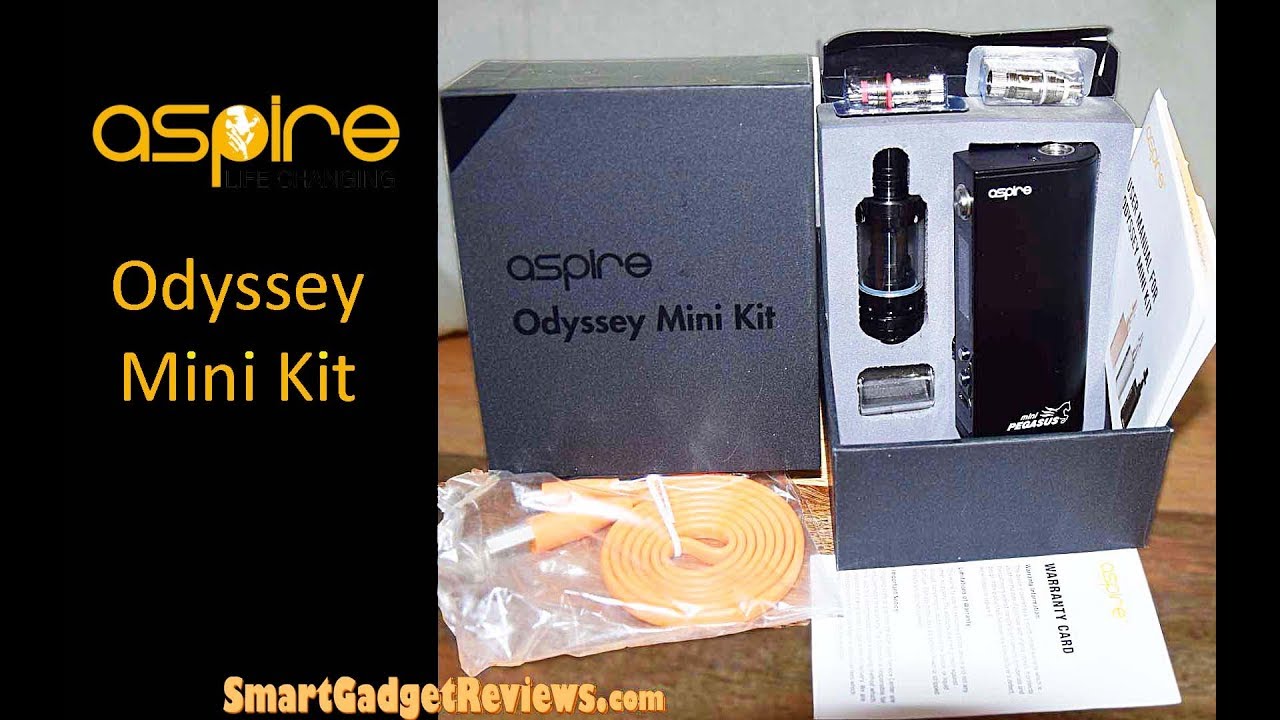 Aspire Odyssey Mini Vaping Kit Pegasus Triton unboxing @HotGadgetMan