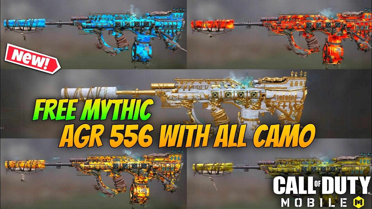 *FREE* Mythic AGR 556 Flying Dutchman With All Camo 2026 | Mythic AGR Gameplay | CODM S2 Leaks 2026