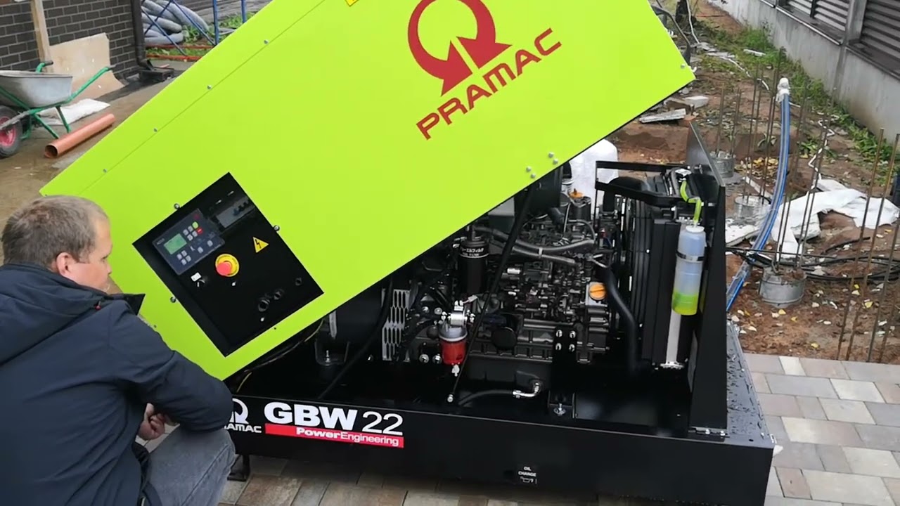 Pramac GBW 22 Y. Двигатель Yanmar