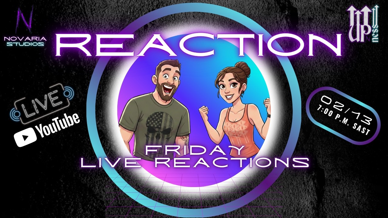 Friday LIVE music Reactions with Harry and Sharlene! Novaria Studios