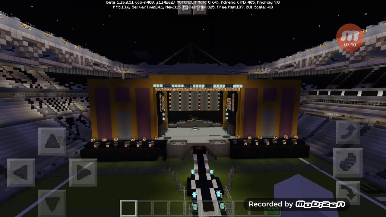 Michael Jackson history tour en Minecraft!