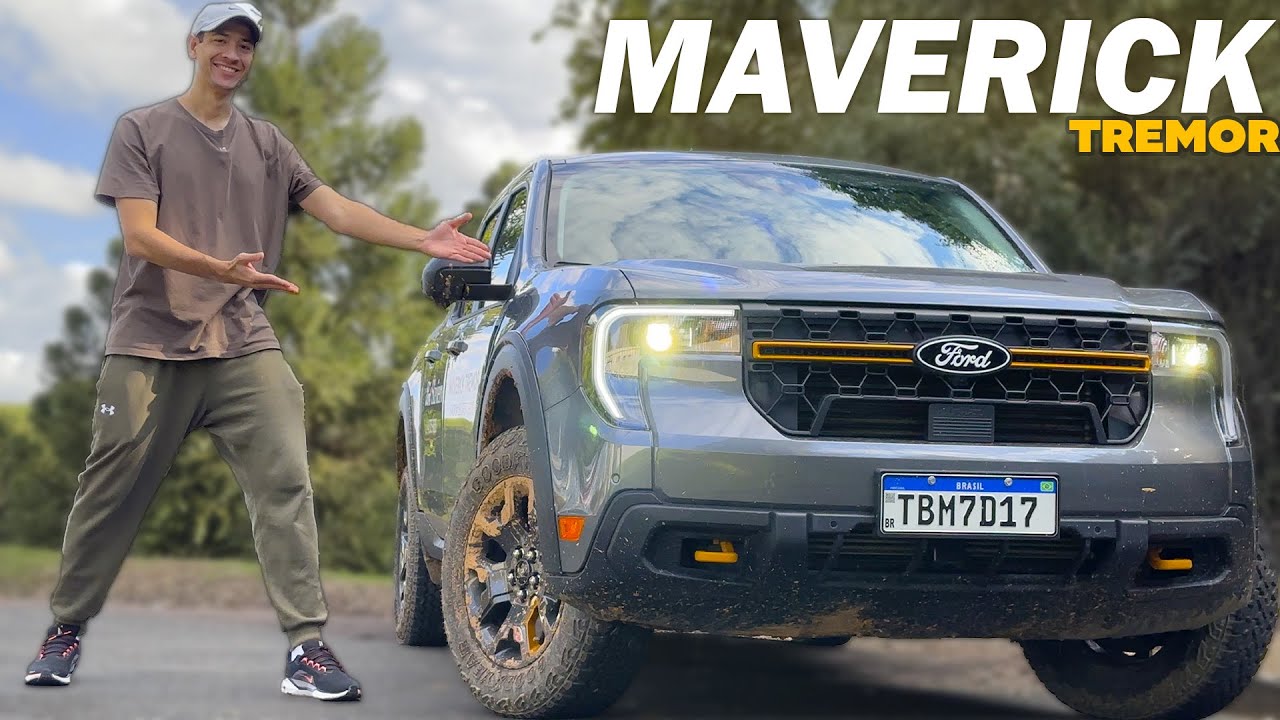 TESTEI A NOVA FORD MAVERICK TREMOR, VALE A PENA?