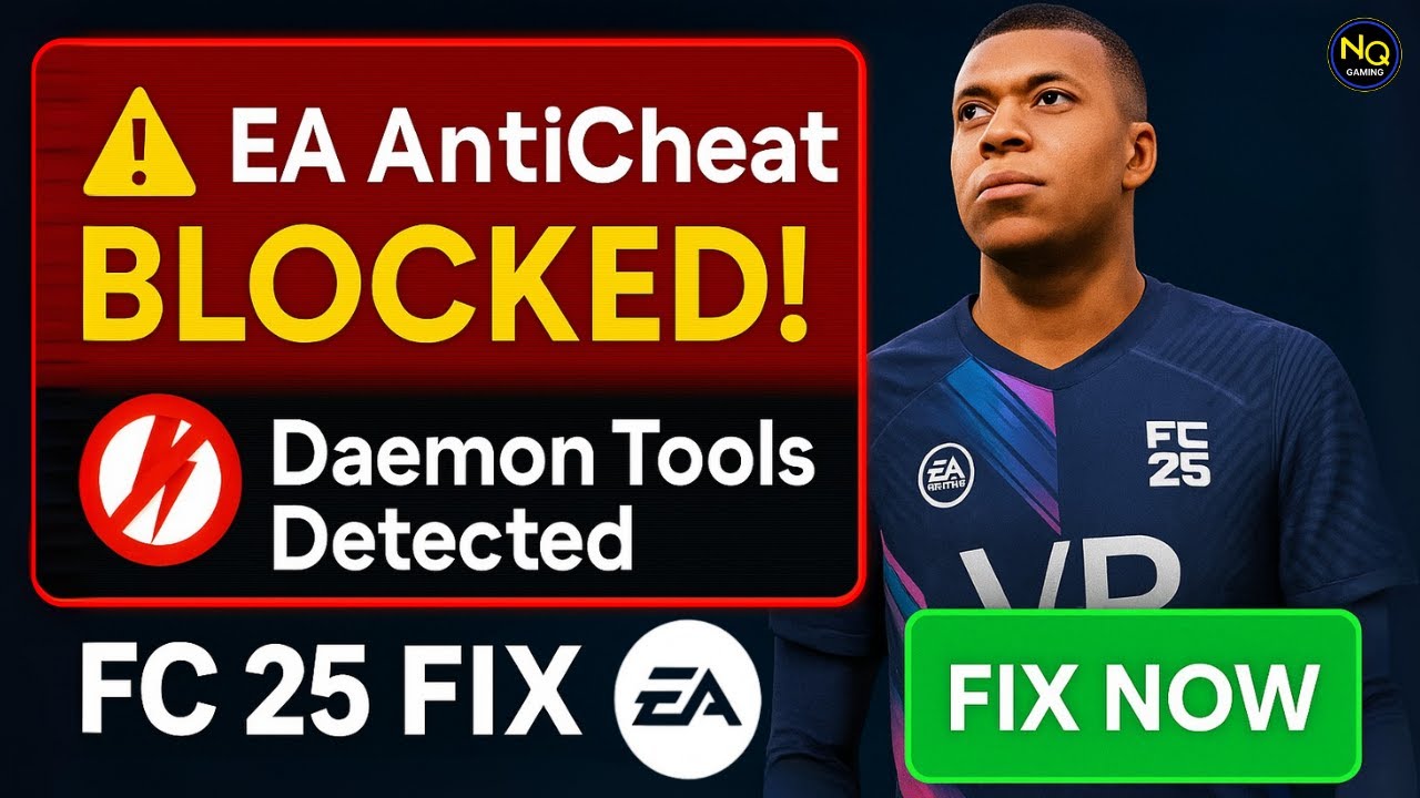 What's REALLY Causing EA AntiCheat Errors in FC25 with DAEMON Tools