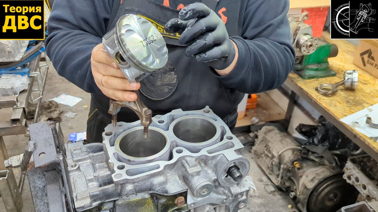 SUBARU EJ20 не стучал, но ЖРАЛ МАСЛО