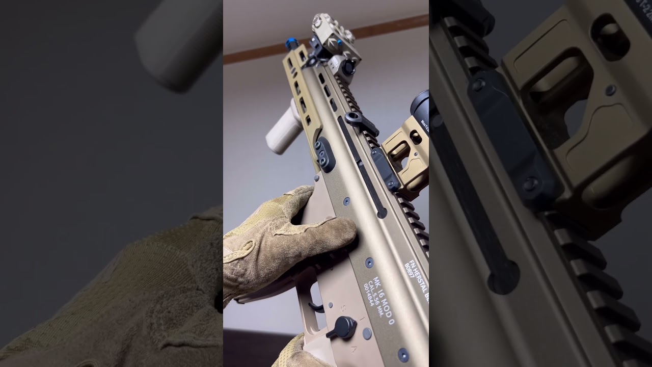 WE SCAR-L GBBR with MREX MK2 