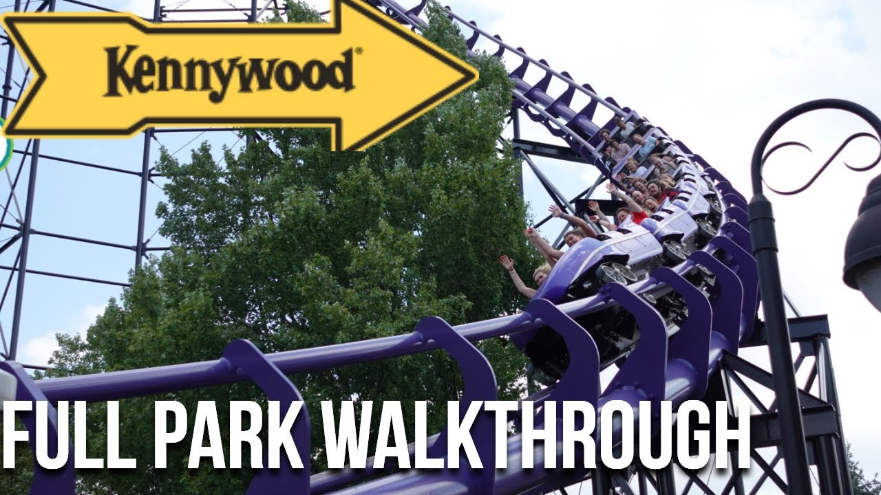 Kennywood Full Park Walkthrough August 2023 4K (Unedited) (No Commentary) (Copyright Free)