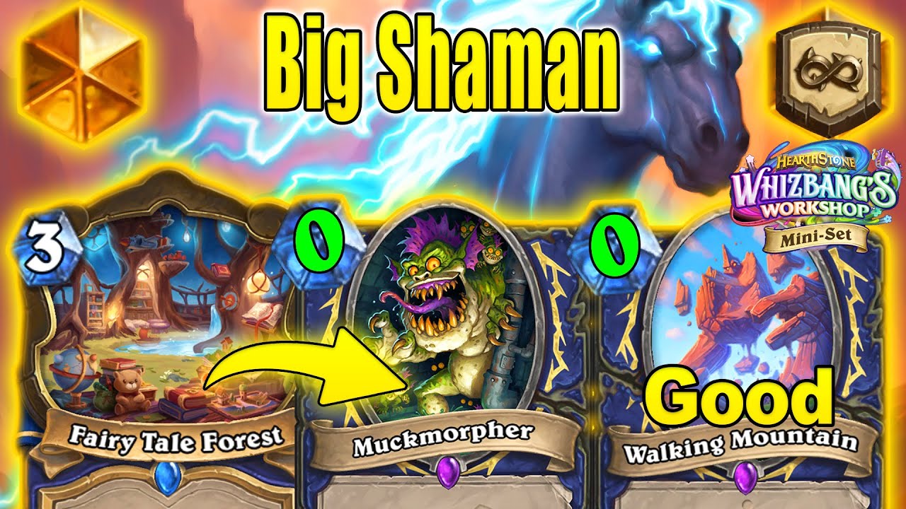 NEW Big Shaman Deck That's Defeating Even The Tier 1 Meta Whizbang's Workshop Mini-Set | Hearthstone