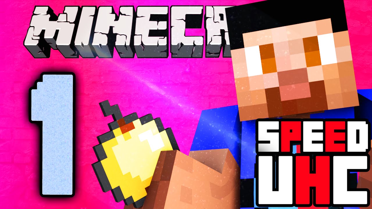 Minecraft SPEED UHC #1 — Ультра-хардкор с Vikkstar123 и Woofless
