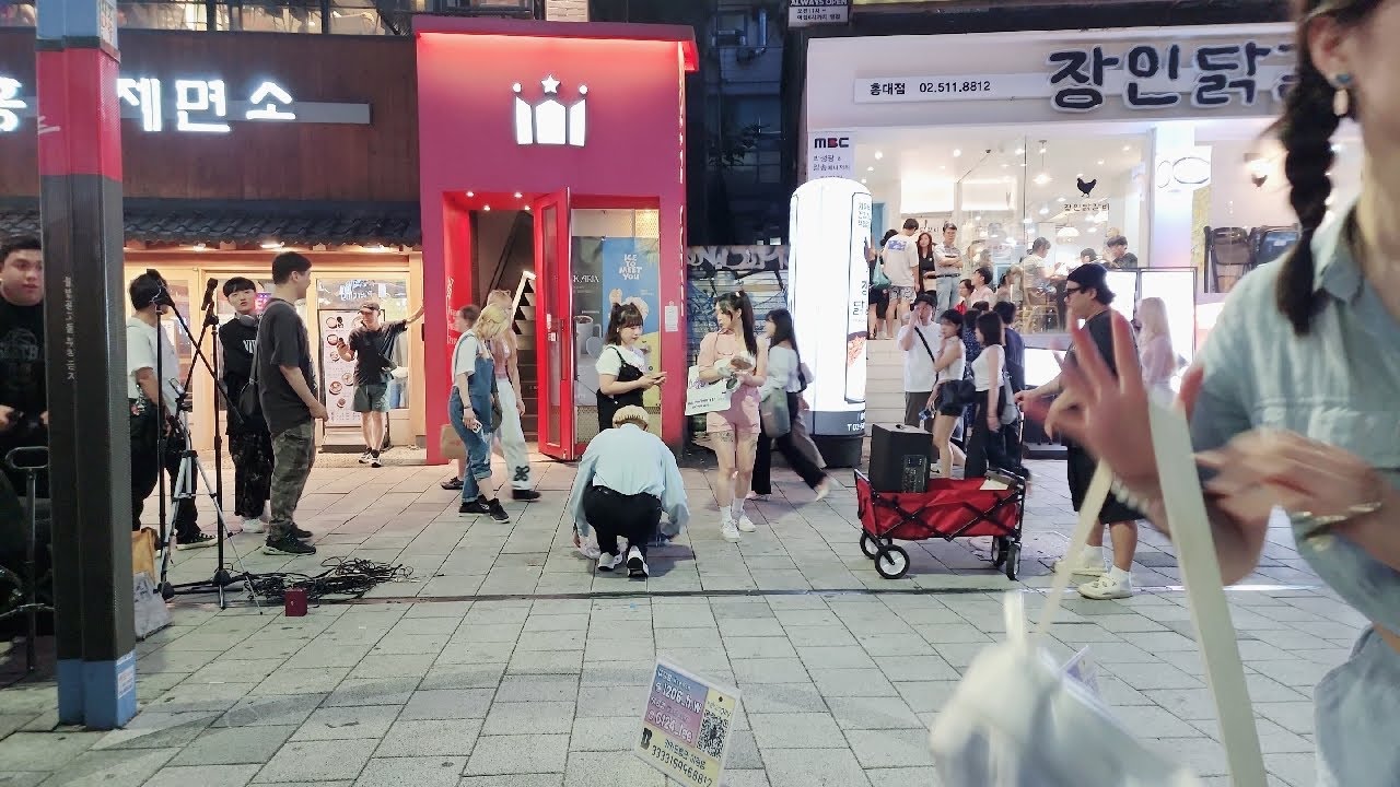 2023 오랜만에 찾아온 홍대 버스킹 공연 LIVE 현장