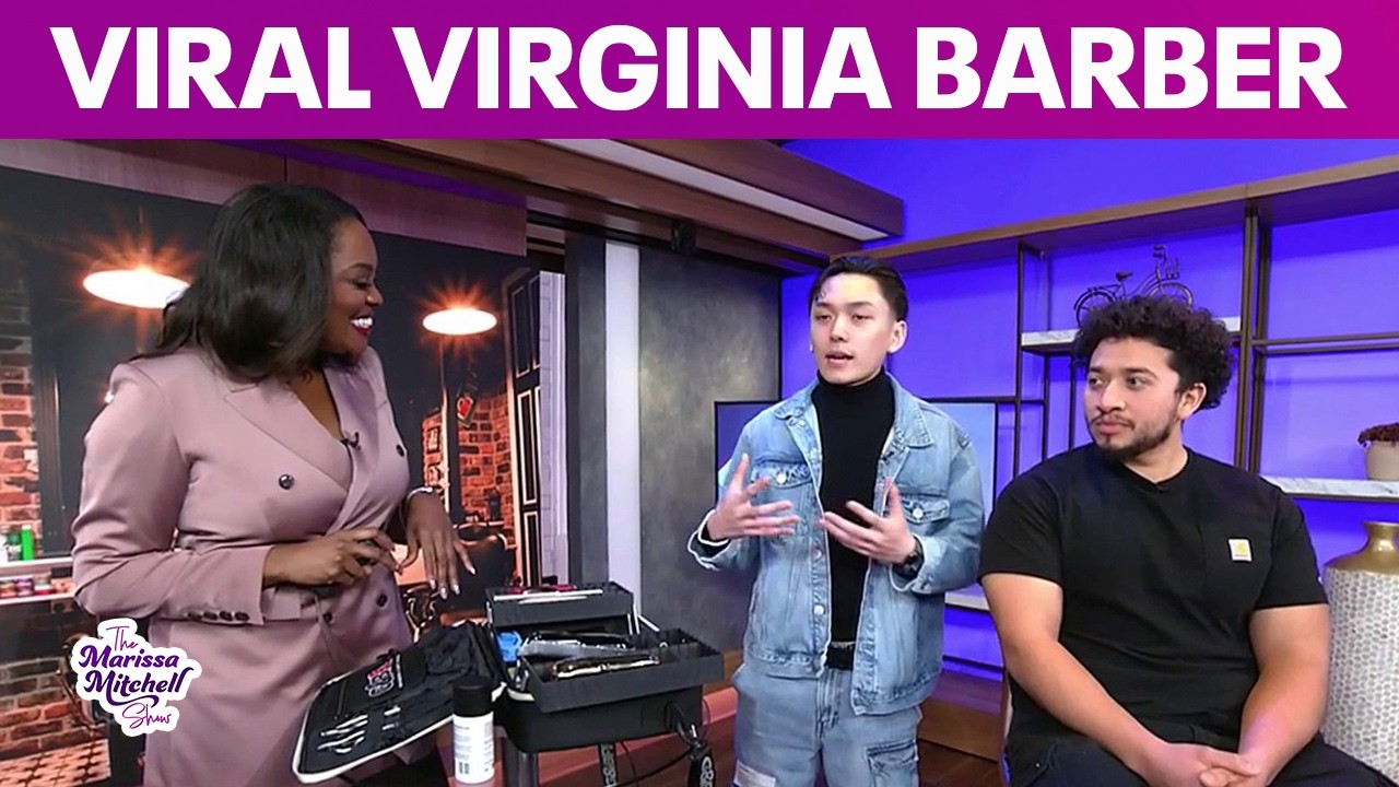 Viral Virginia barber talks upbringing, fame