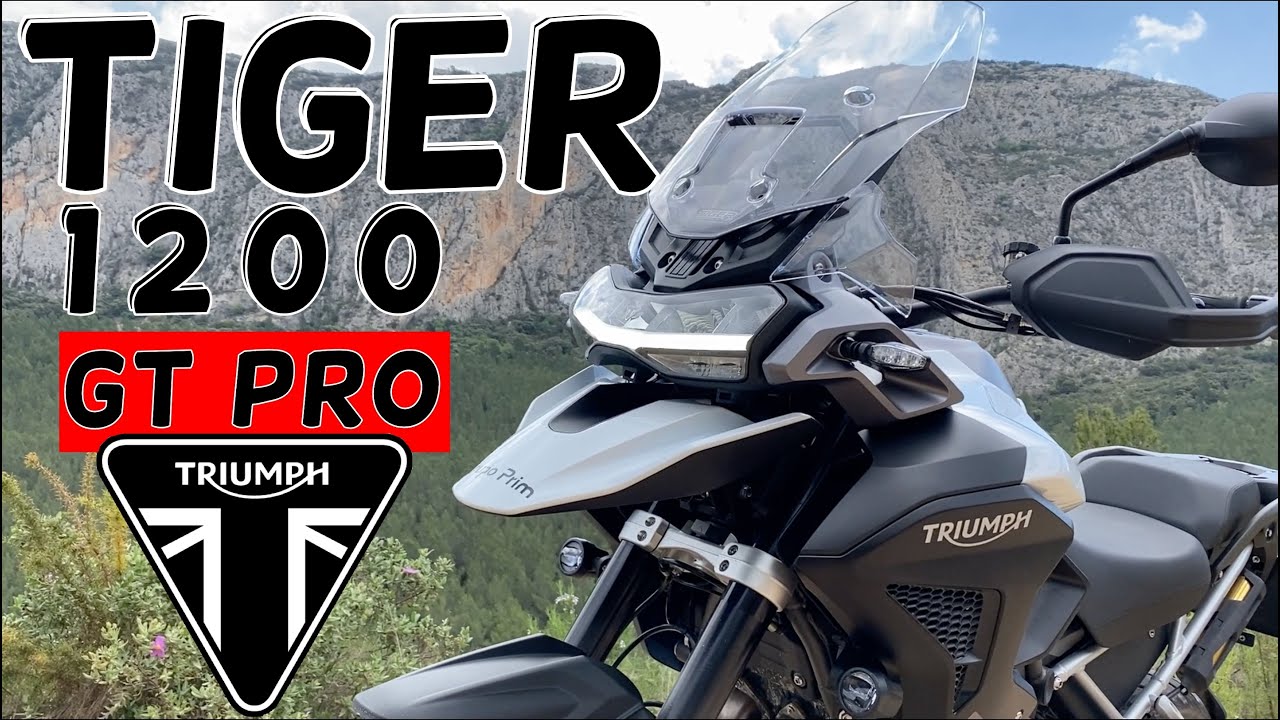 Todo sobre la Triumph Tiger 1200 GT Pro 2022