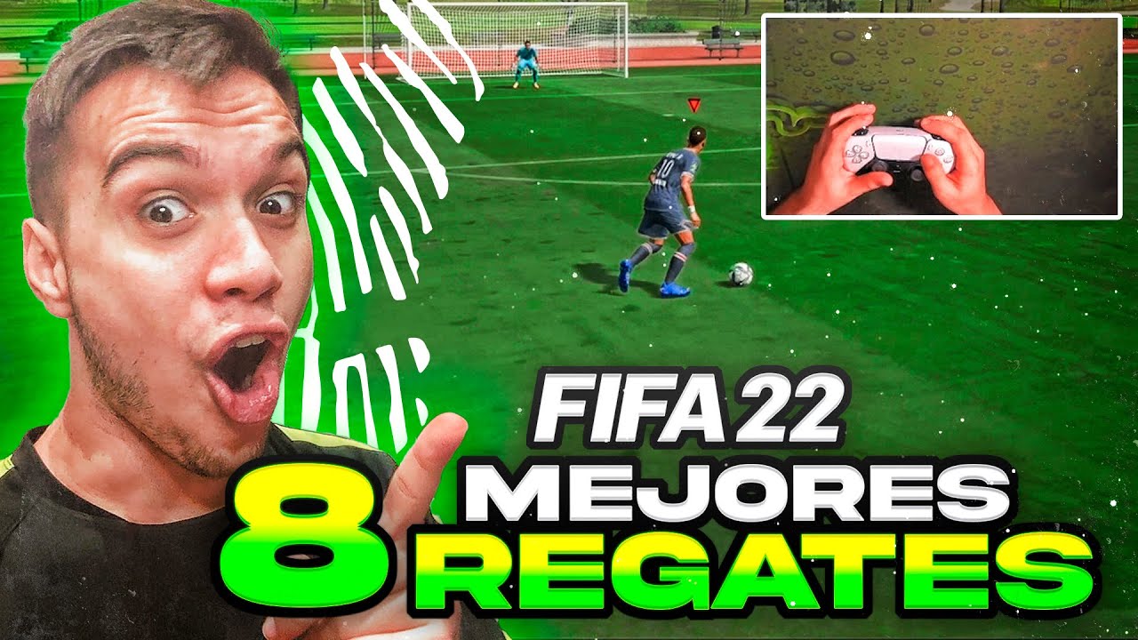 LOS 8 MEJORES REGATES *EFECTIVOS* DE FIFA 22 TUTORIAL