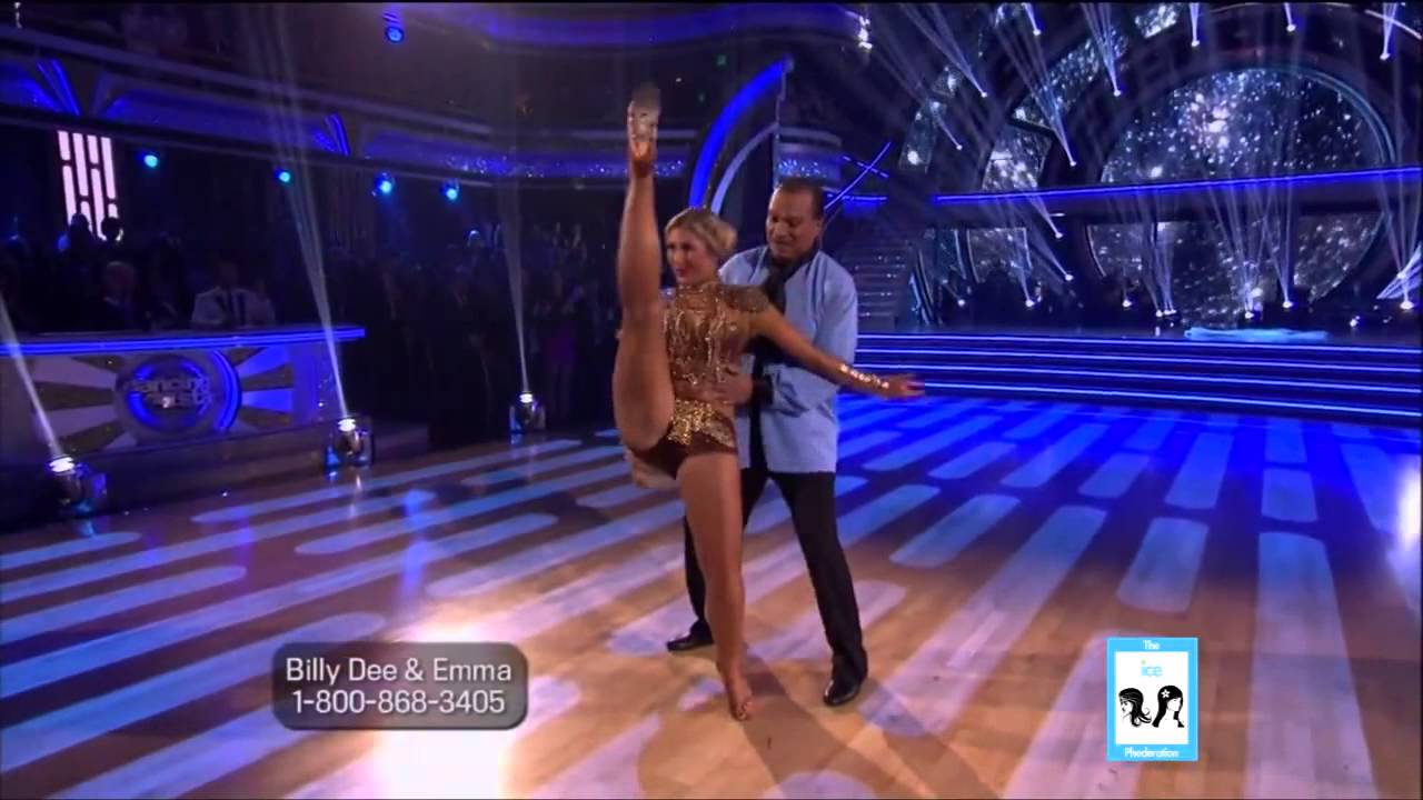 Billy Dee Williams & Emma -Star Wars Theme-  DWTS 18
