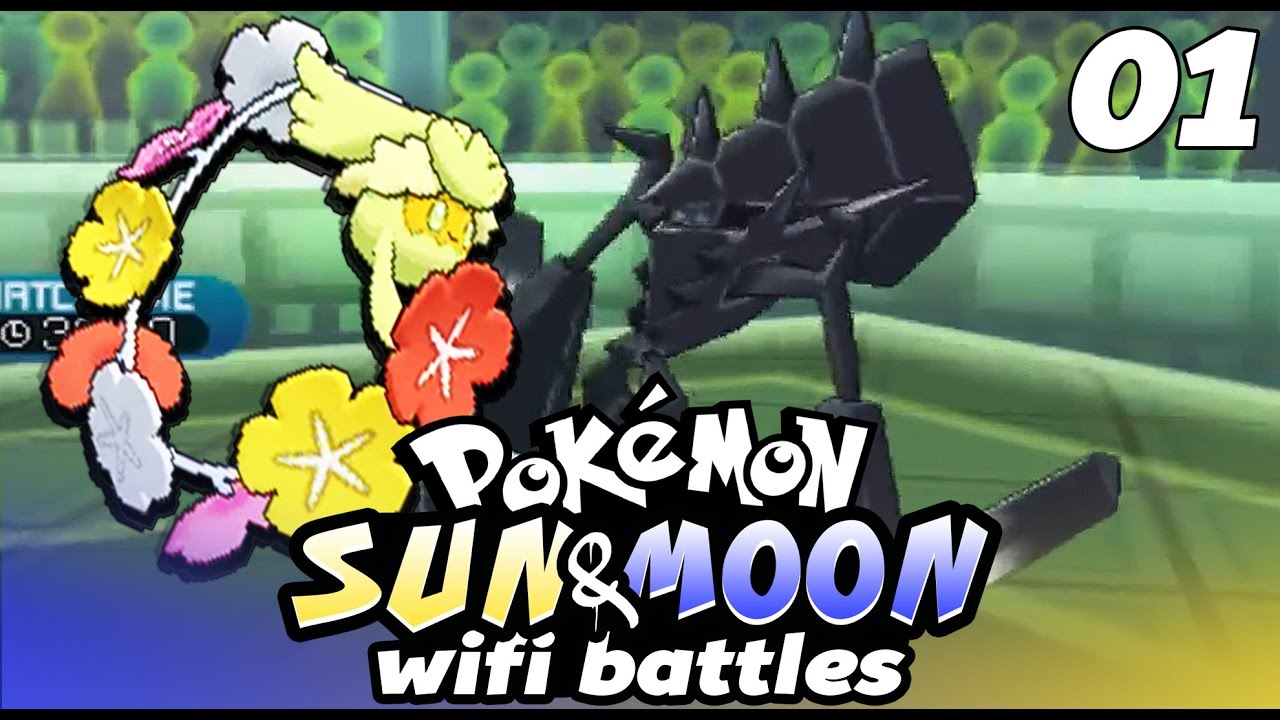 COMFEY THE KILLER!! Pokemon Sun and Moon Wi-Fi Battle VS GaleWings #01