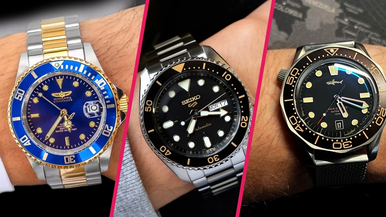 Invicta против Seiko 5 против Heimdaller — лучшие бюджетные дайверские часы до 250 долларов?