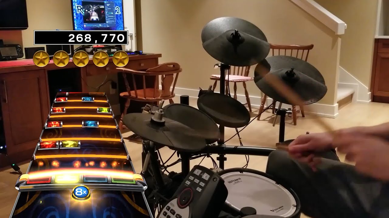 Bring tha Noize by Public Enemy ft. Anthrax | Rock Band 4 Pro Drums 100% FC