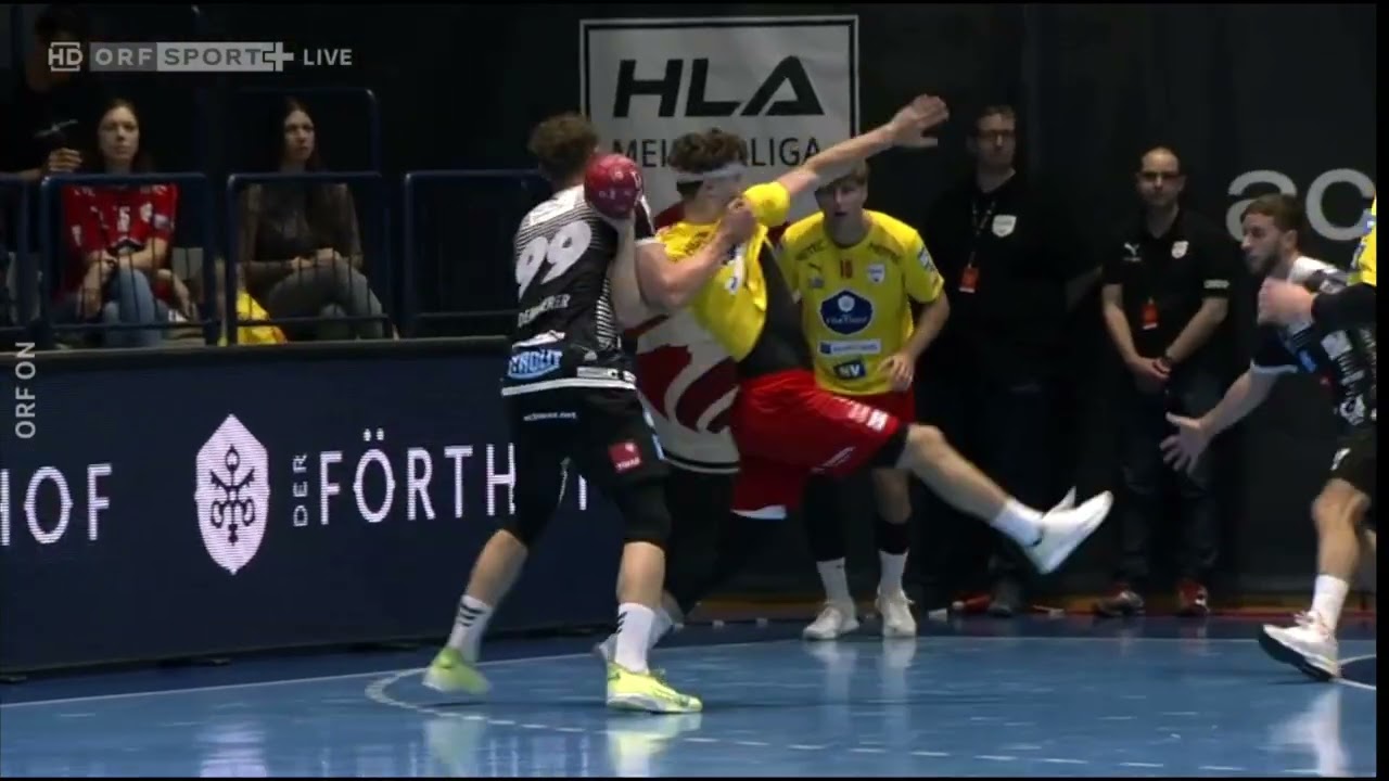 HLA Meisterliga  22.10.2025 FÖRTHOF UHK KREMS : Sparkasse Schwaz Handball Tirol SR: Schober/Stollber