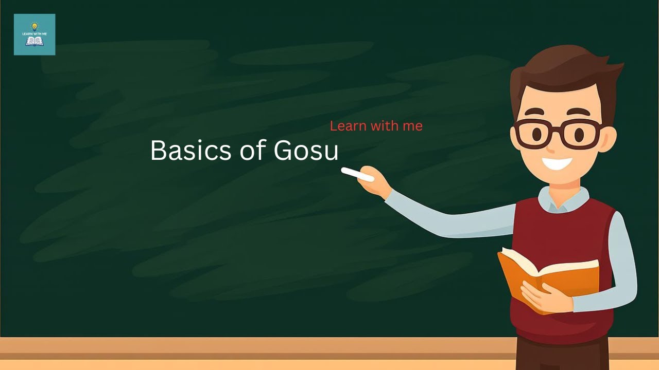 Basics of Gosu