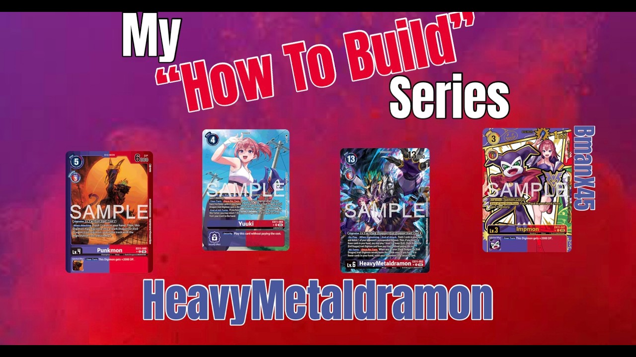 Digimon TCG: How to Build Series - HeavyMetaldramon