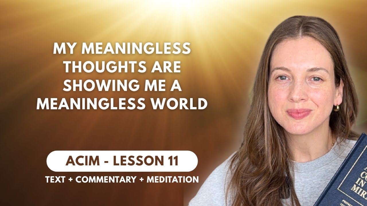 You are the CREATOR of your reality | ACIM Lesson 11 + PRACTICE 💕