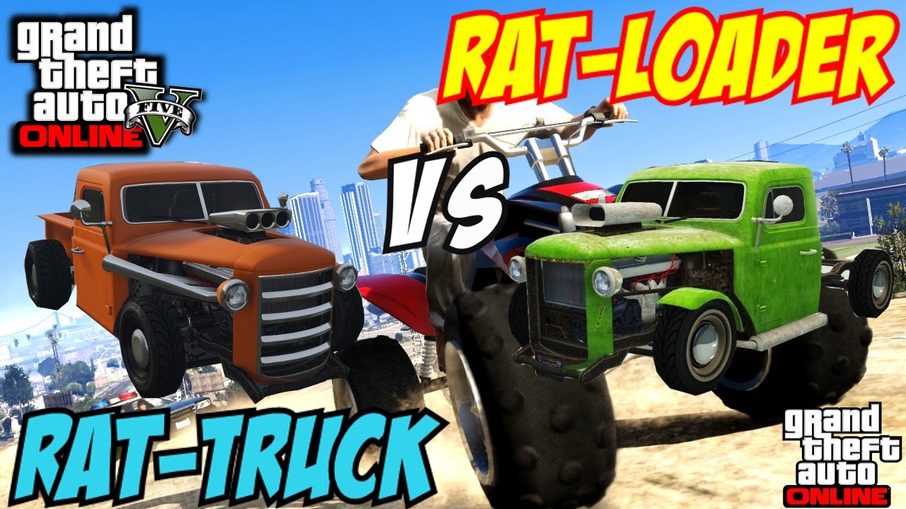 GTA 5 PS4 - Rat Truck Vs Rat Loader | #109 (GTA V)