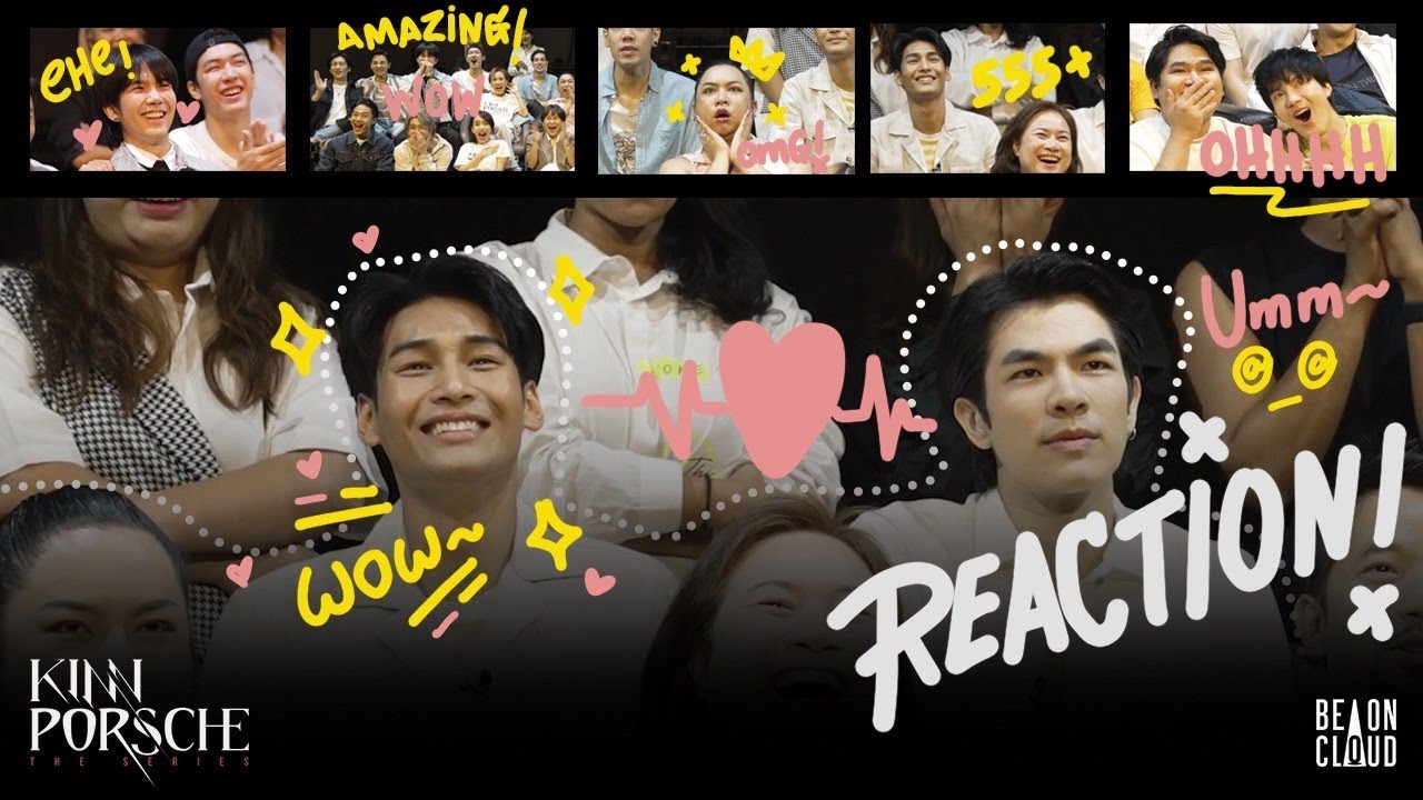[REACTION] KinnPorsche The Series Official Trailer | นักแสดงและทีมงาน