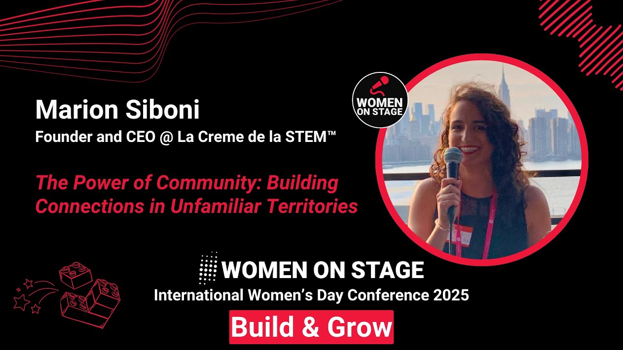The Power of Community: Building Connections in Unfamiliar Territories - Marion Siboni