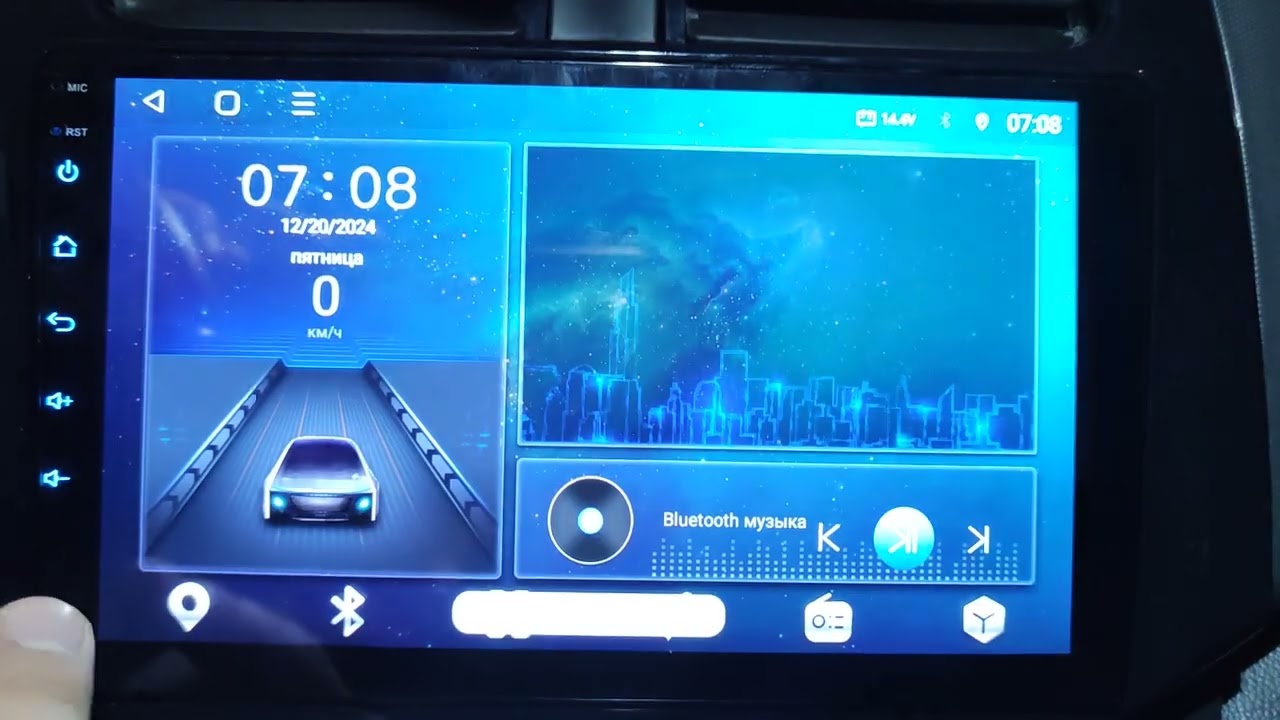 Подключение OBD к магнитоле TS18/TS10 через Bluetooth
